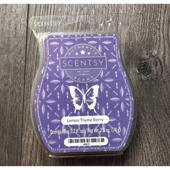 Scentsy Bar Lemon Thyme Berry 3.2 fl oz | New - Picture 2 of 4